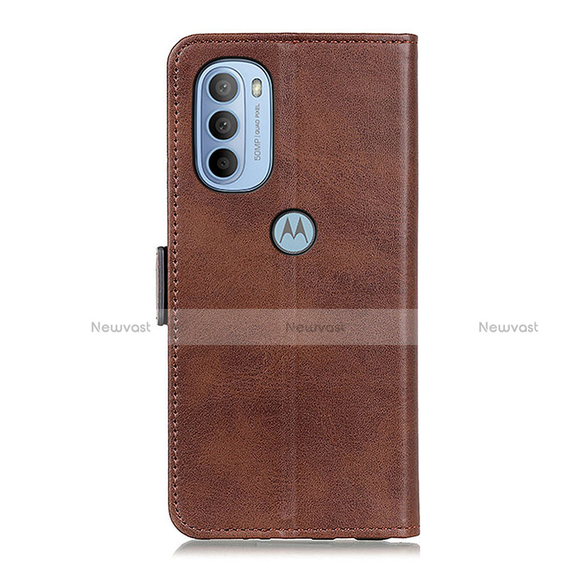 Leather Case Stands Flip Cover Holder M06L for Motorola Moto G41