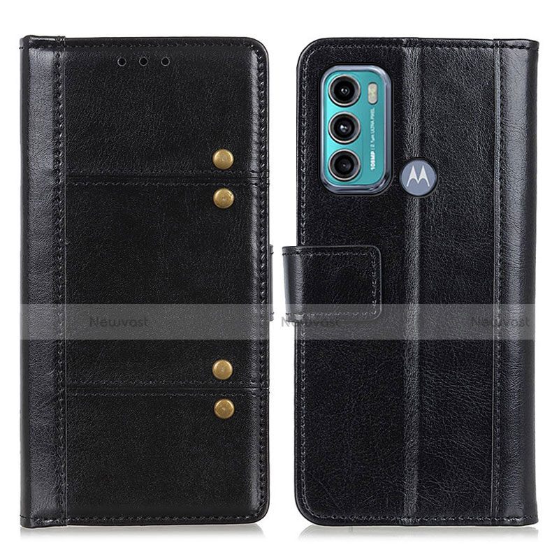 Leather Case Stands Flip Cover Holder M06L for Motorola Moto G60