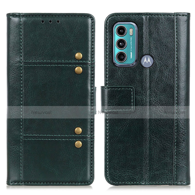 Leather Case Stands Flip Cover Holder M06L for Motorola Moto G60