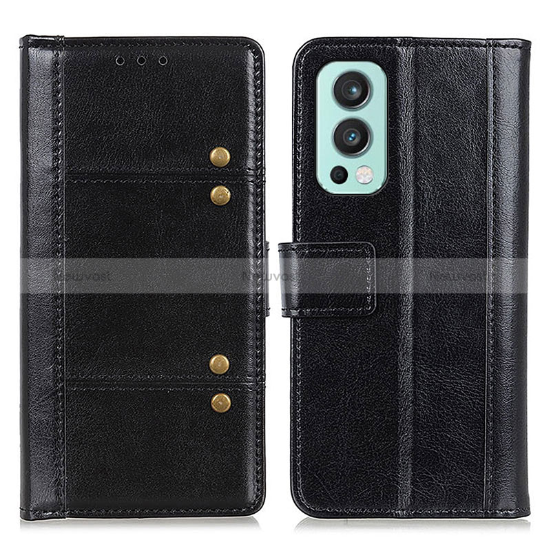 Leather Case Stands Flip Cover Holder M06L for OnePlus Nord 2 5G