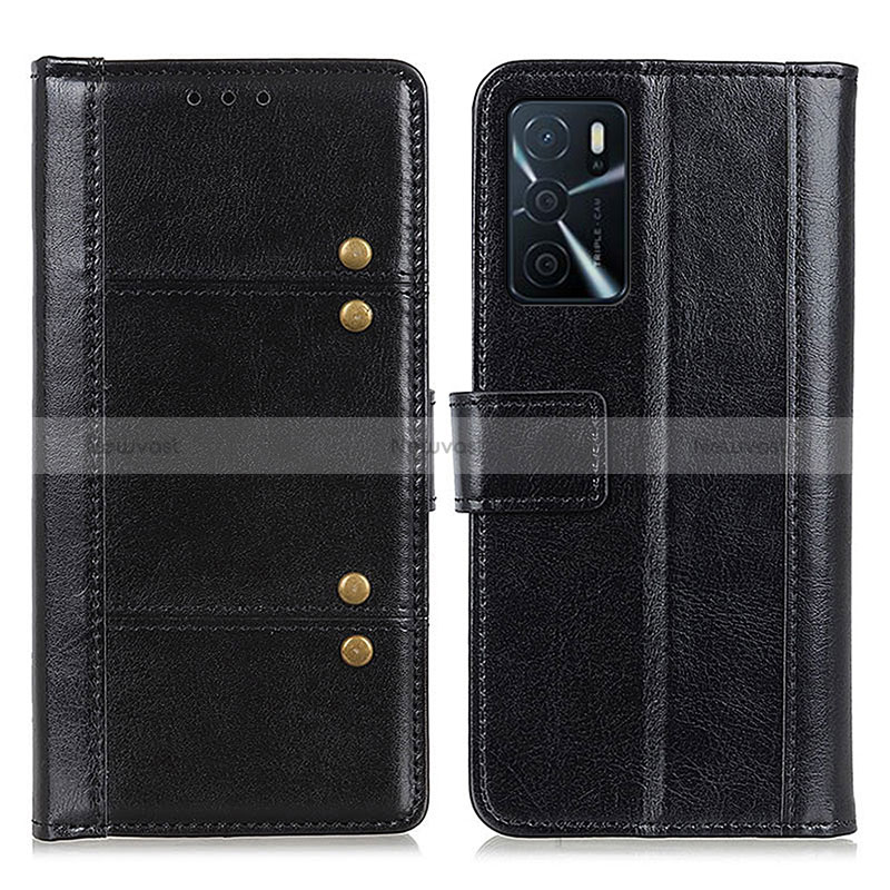 Leather Case Stands Flip Cover Holder M06L for Oppo A16s
