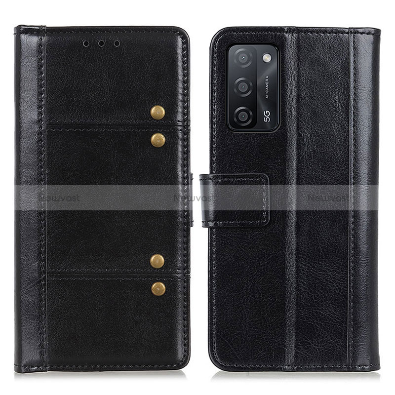 Leather Case Stands Flip Cover Holder M06L for Oppo A53s 5G