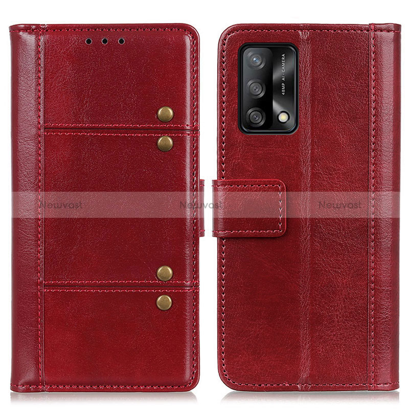 Leather Case Stands Flip Cover Holder M06L for Oppo F19