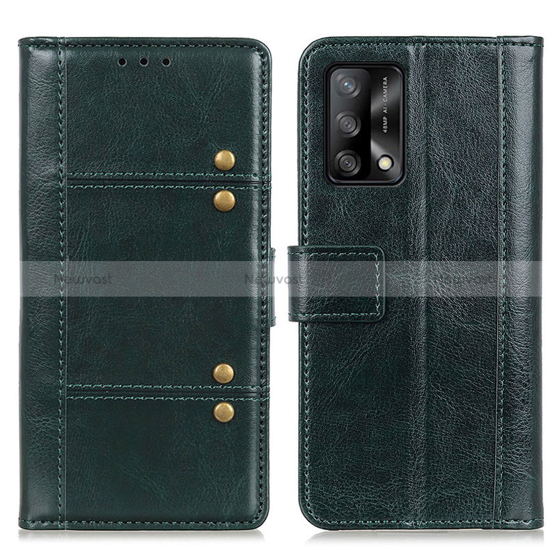 Leather Case Stands Flip Cover Holder M06L for Oppo F19s