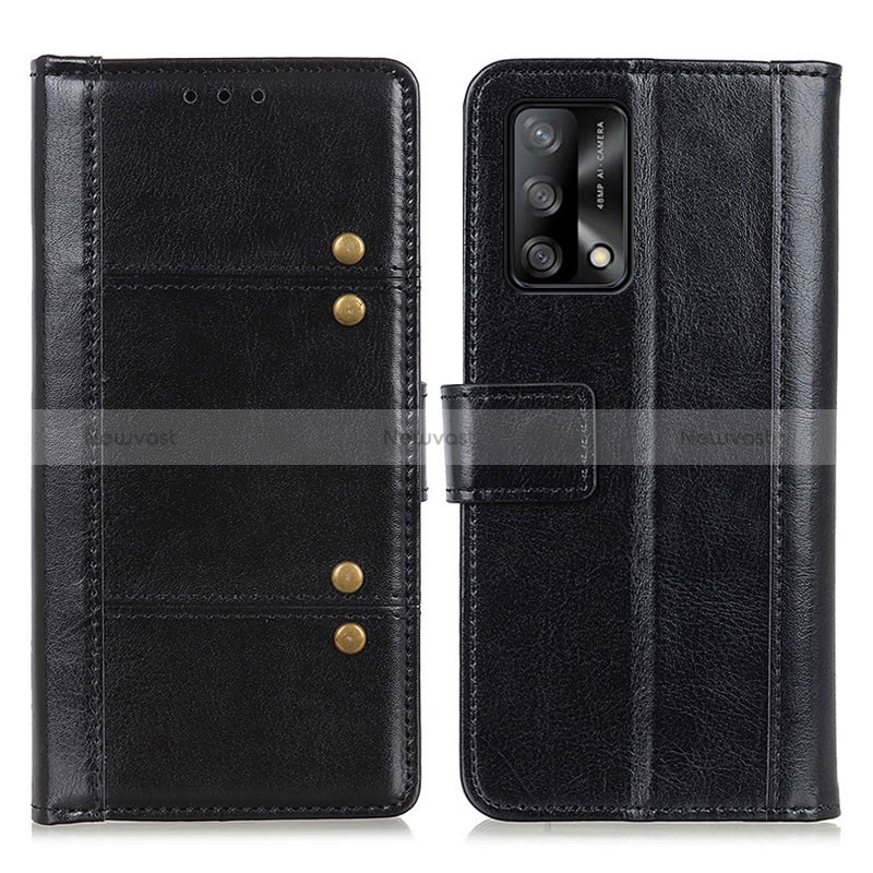 Leather Case Stands Flip Cover Holder M06L for Oppo Reno6 Lite