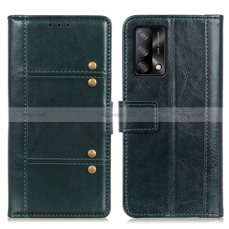 Leather Case Stands Flip Cover Holder M06L for Oppo Reno6 Lite