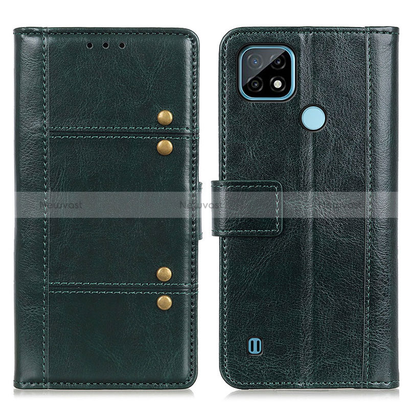 Leather Case Stands Flip Cover Holder M06L for Realme C21