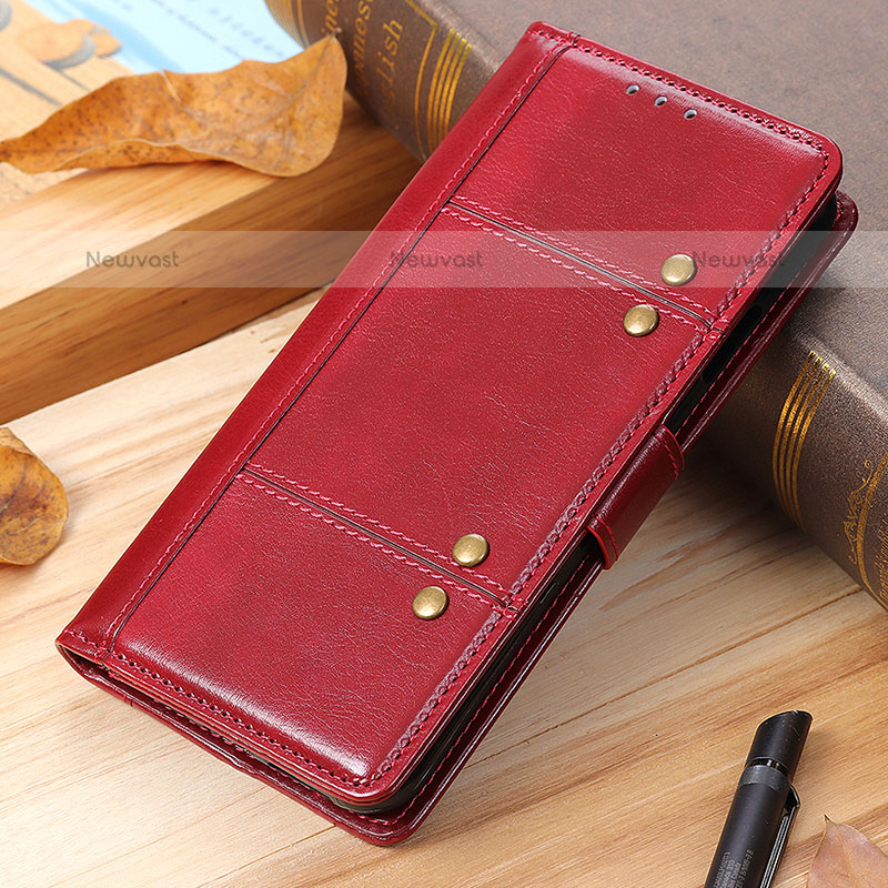 Leather Case Stands Flip Cover Holder M06L for Samsung Galaxy A02s