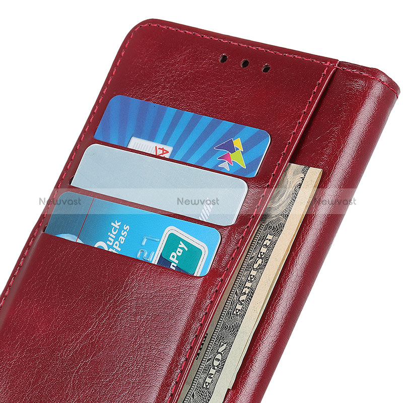 Leather Case Stands Flip Cover Holder M06L for Samsung Galaxy M02