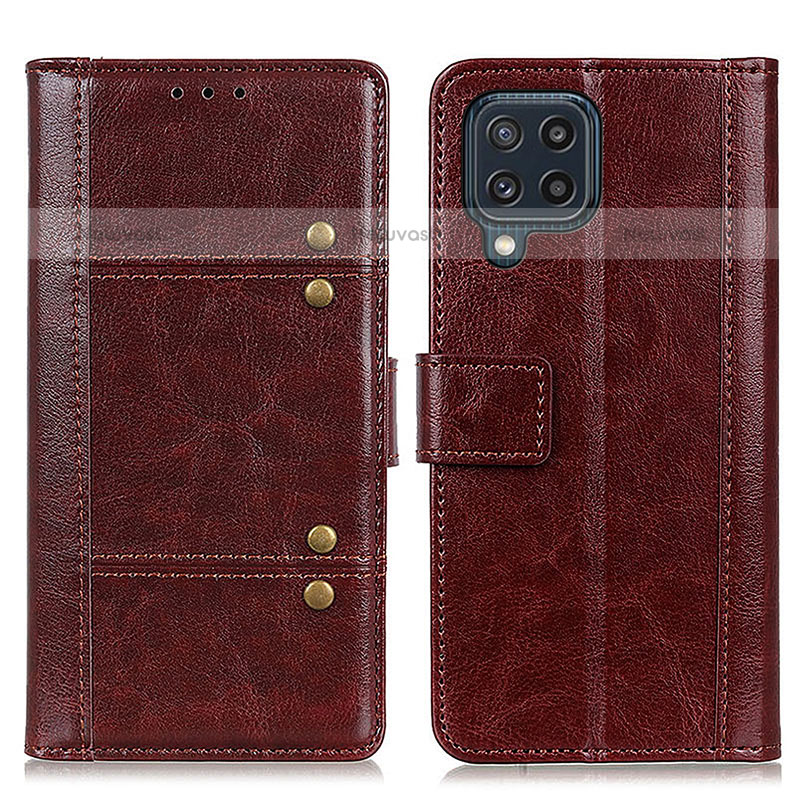 Leather Case Stands Flip Cover Holder M06L for Samsung Galaxy M32 4G