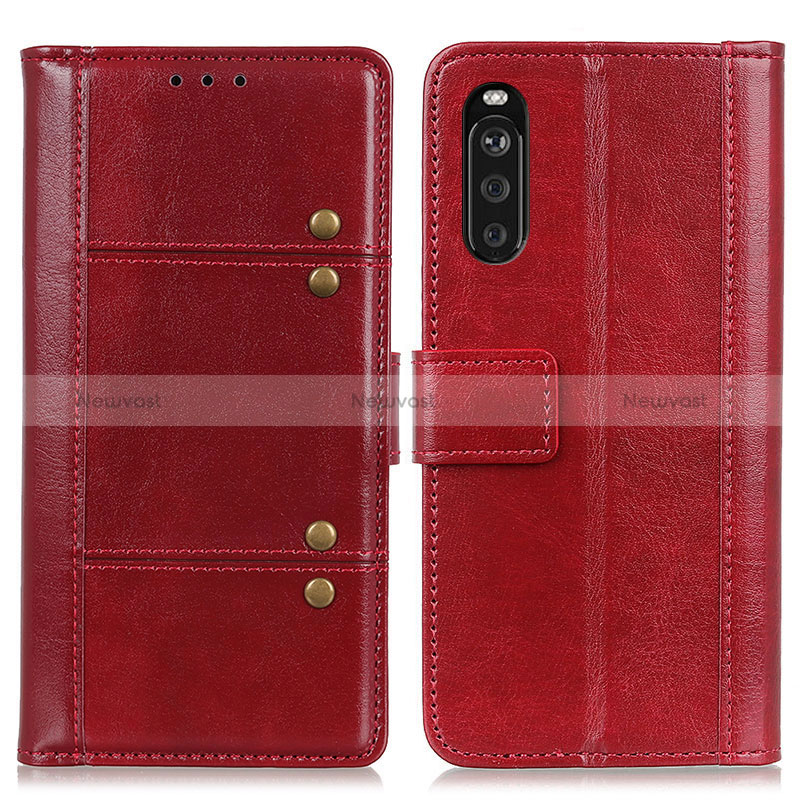 Leather Case Stands Flip Cover Holder M06L for Sony Xperia 10 III