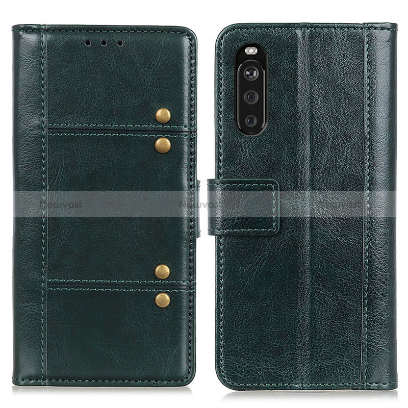 Leather Case Stands Flip Cover Holder M06L for Sony Xperia 10 III