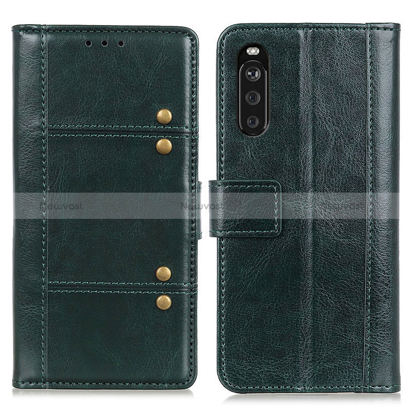 Leather Case Stands Flip Cover Holder M06L for Sony Xperia 10 III SOG04