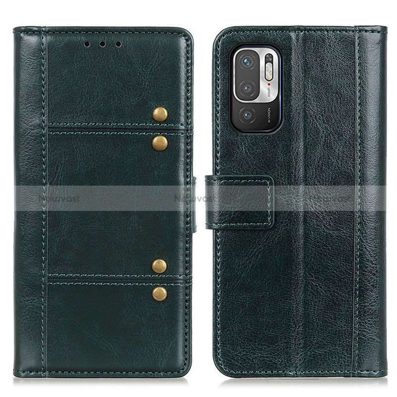 Leather Case Stands Flip Cover Holder M06L for Xiaomi Redmi Note 10 5G