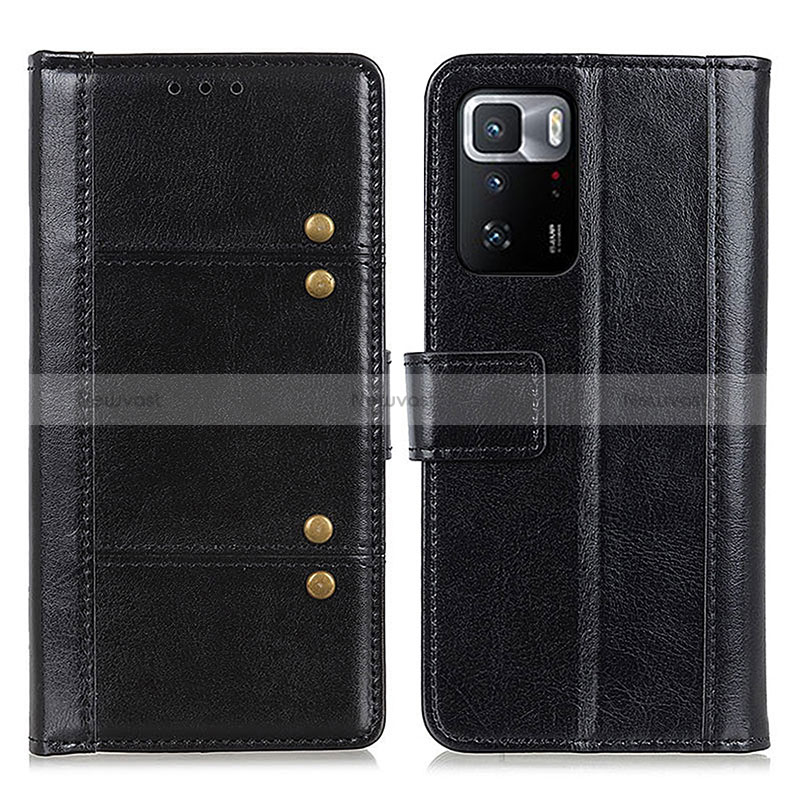 Leather Case Stands Flip Cover Holder M06L for Xiaomi Redmi Note 10 Pro 5G