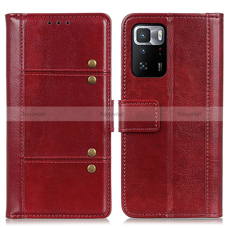 Leather Case Stands Flip Cover Holder M06L for Xiaomi Redmi Note 10 Pro 5G