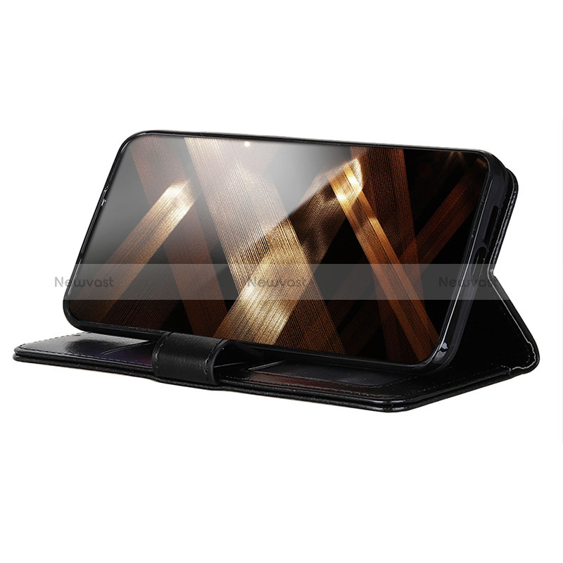 Leather Case Stands Flip Cover Holder M07L for Google Pixel 6 Pro 5G