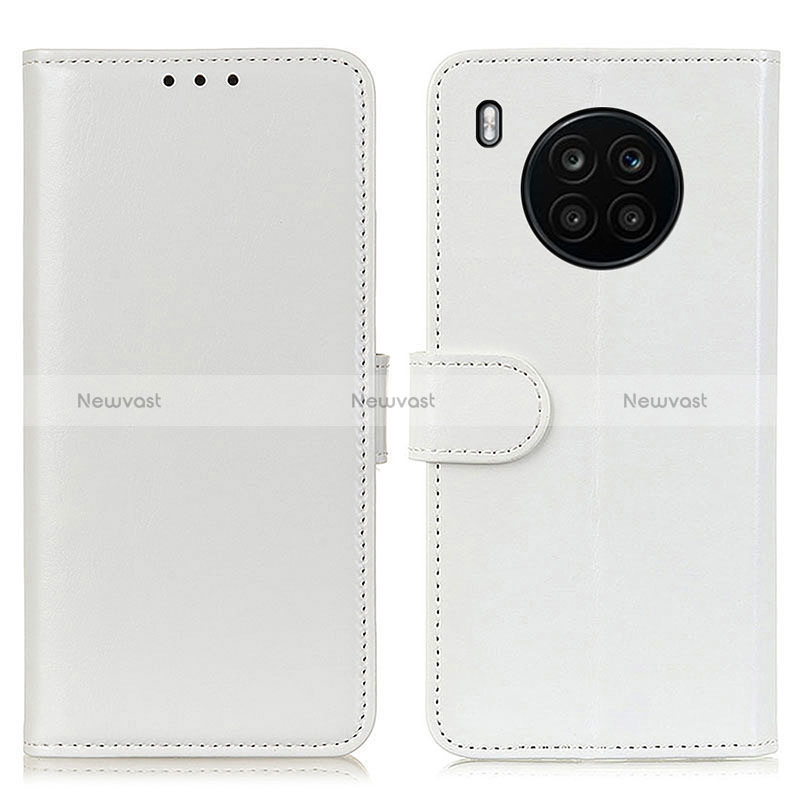 Leather Case Stands Flip Cover Holder M07L for Huawei Honor 50 Lite