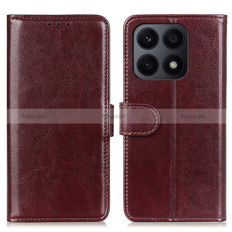 Leather Case Stands Flip Cover Holder M07L for Huawei Honor X8a 4G