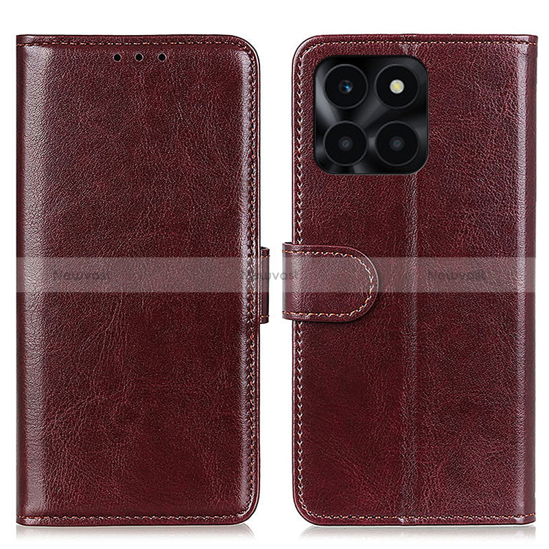 Leather Case Stands Flip Cover Holder M07L for Huawei Honor X8b