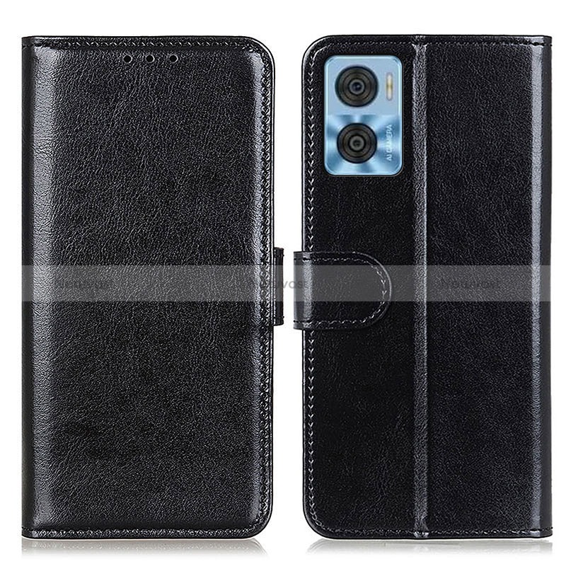 Leather Case Stands Flip Cover Holder M07L for Motorola Moto E22i