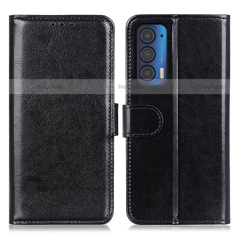 Leather Case Stands Flip Cover Holder M07L for Motorola Moto Edge (2021) 5G