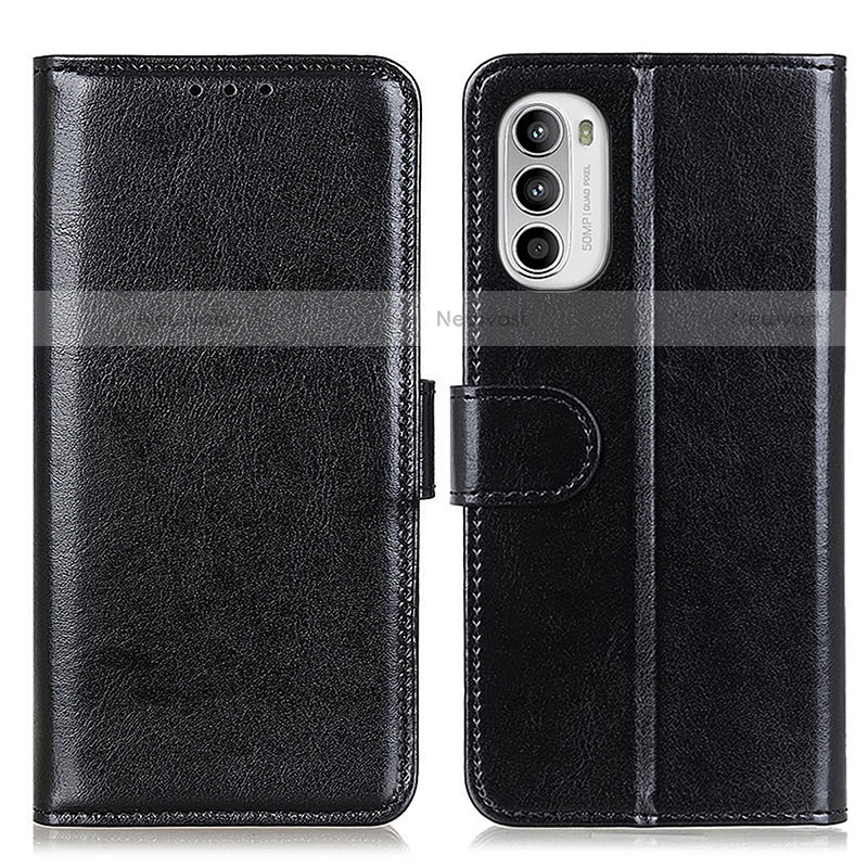 Leather Case Stands Flip Cover Holder M07L for Motorola Moto Edge (2022) 5G