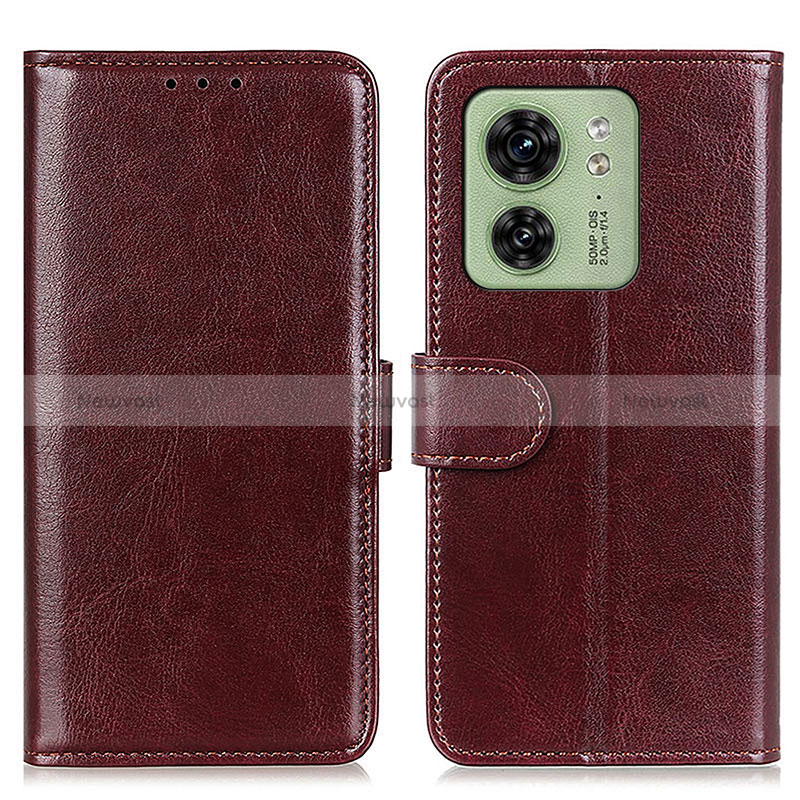 Leather Case Stands Flip Cover Holder M07L for Motorola Moto Edge 40 5G