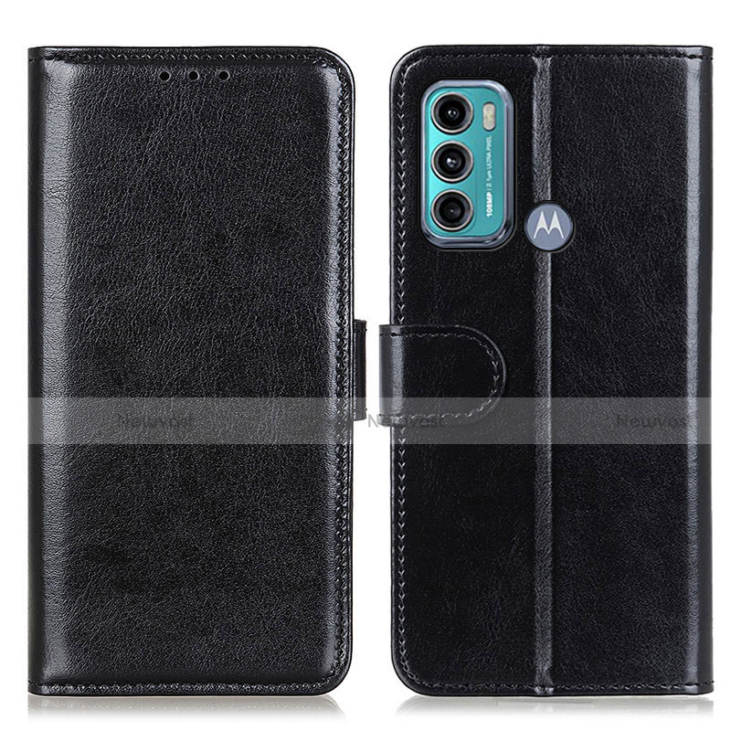 Leather Case Stands Flip Cover Holder M07L for Motorola Moto G60