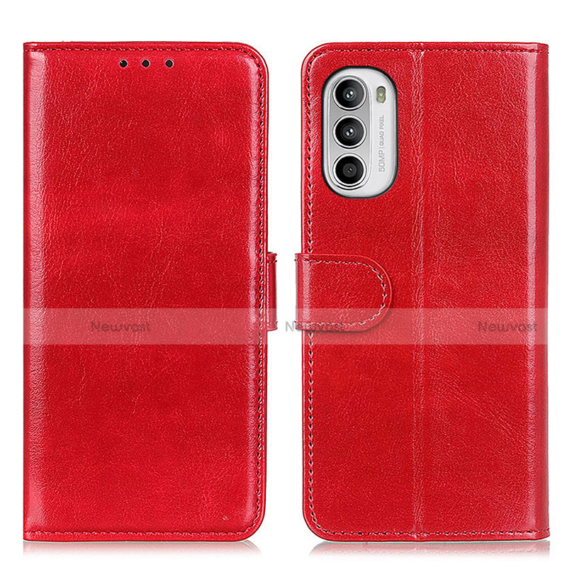 Leather Case Stands Flip Cover Holder M07L for Motorola Moto G71s 5G