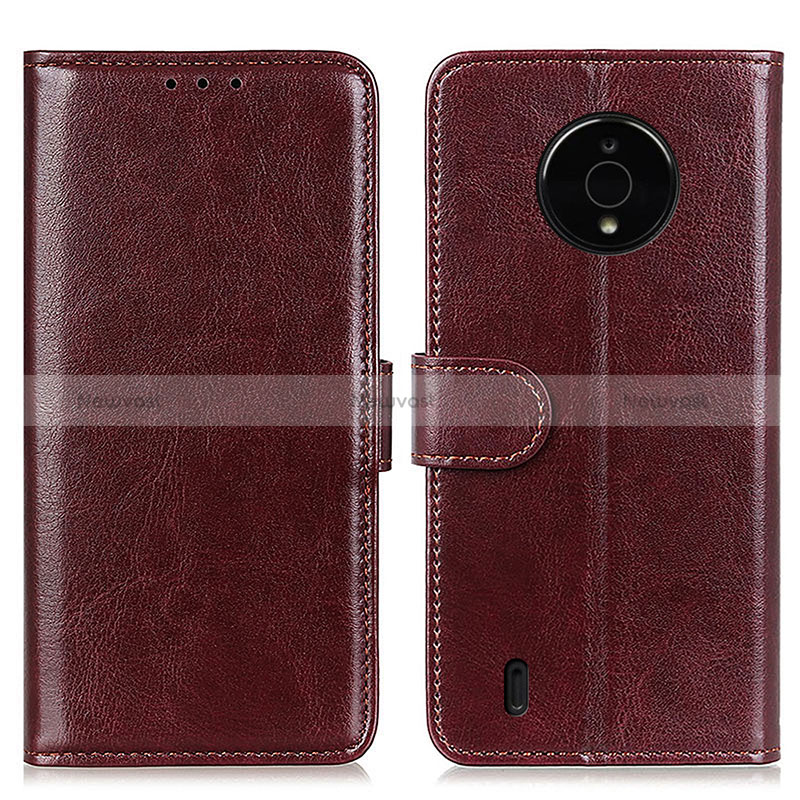 Leather Case Stands Flip Cover Holder M07L for Nokia C200