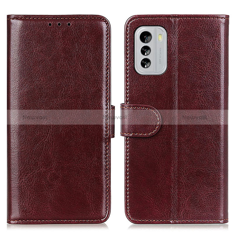 Leather Case Stands Flip Cover Holder M07L for Nokia G60 5G