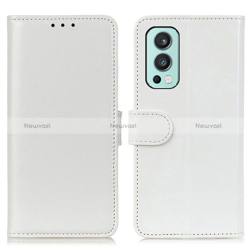 Leather Case Stands Flip Cover Holder M07L for OnePlus Nord 2 5G