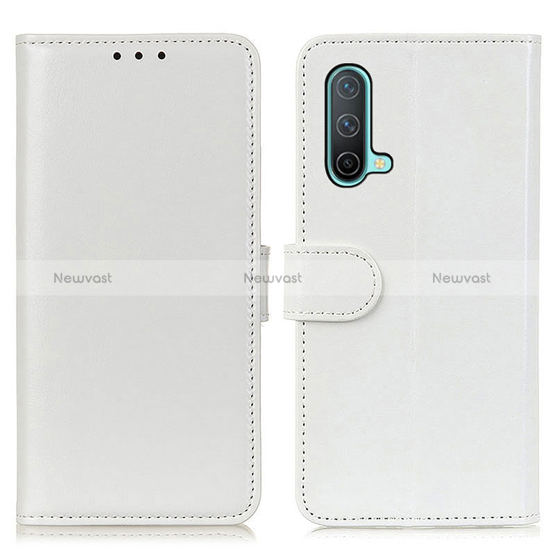 Leather Case Stands Flip Cover Holder M07L for OnePlus Nord CE 5G