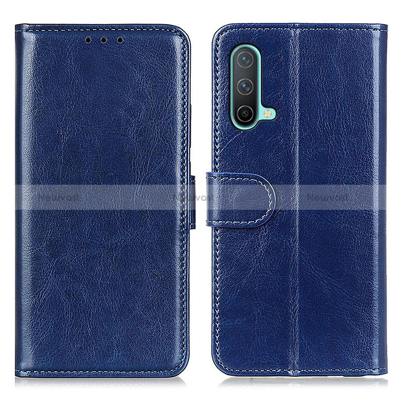 Leather Case Stands Flip Cover Holder M07L for OnePlus Nord CE 5G