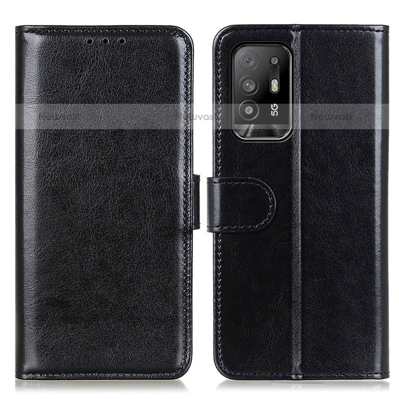 Leather Case Stands Flip Cover Holder M07L for Oppo A94 5G