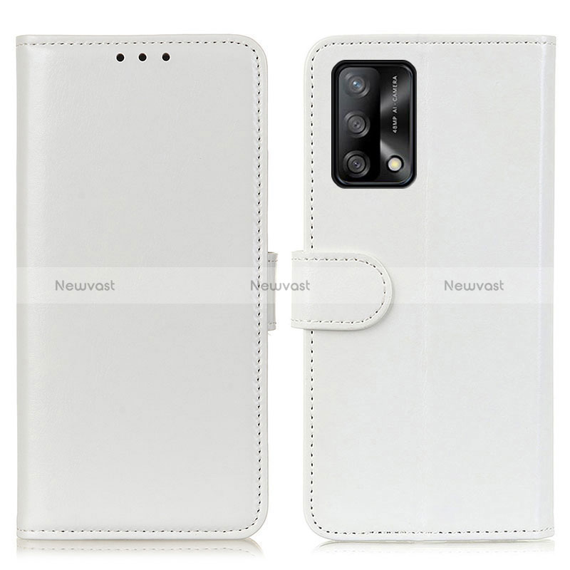 Leather Case Stands Flip Cover Holder M07L for Oppo A95 4G