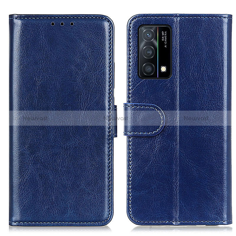 Leather Case Stands Flip Cover Holder M07L for Oppo K9 5G