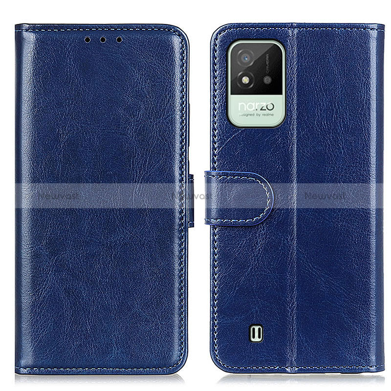 Leather Case Stands Flip Cover Holder M07L for Realme C20