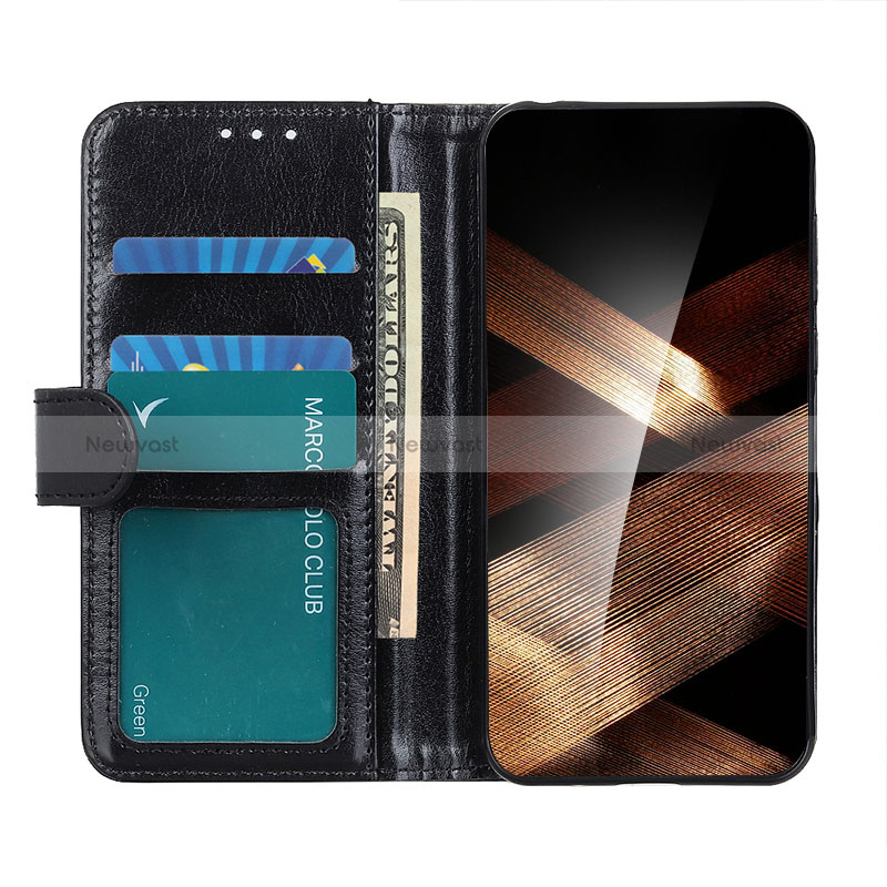 Leather Case Stands Flip Cover Holder M07L for Samsung Galaxy A15 5G