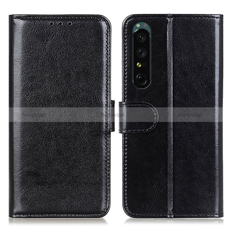 Leather Case Stands Flip Cover Holder M07L for Sony Xperia 1 IV SO-51C