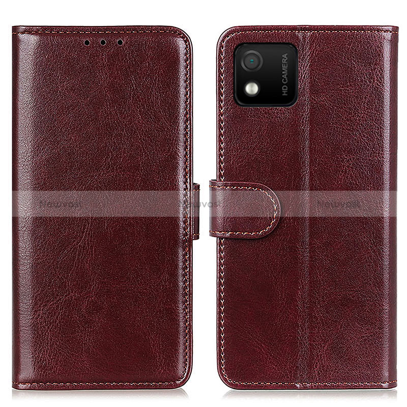 Leather Case Stands Flip Cover Holder M07L for Wiko Y52