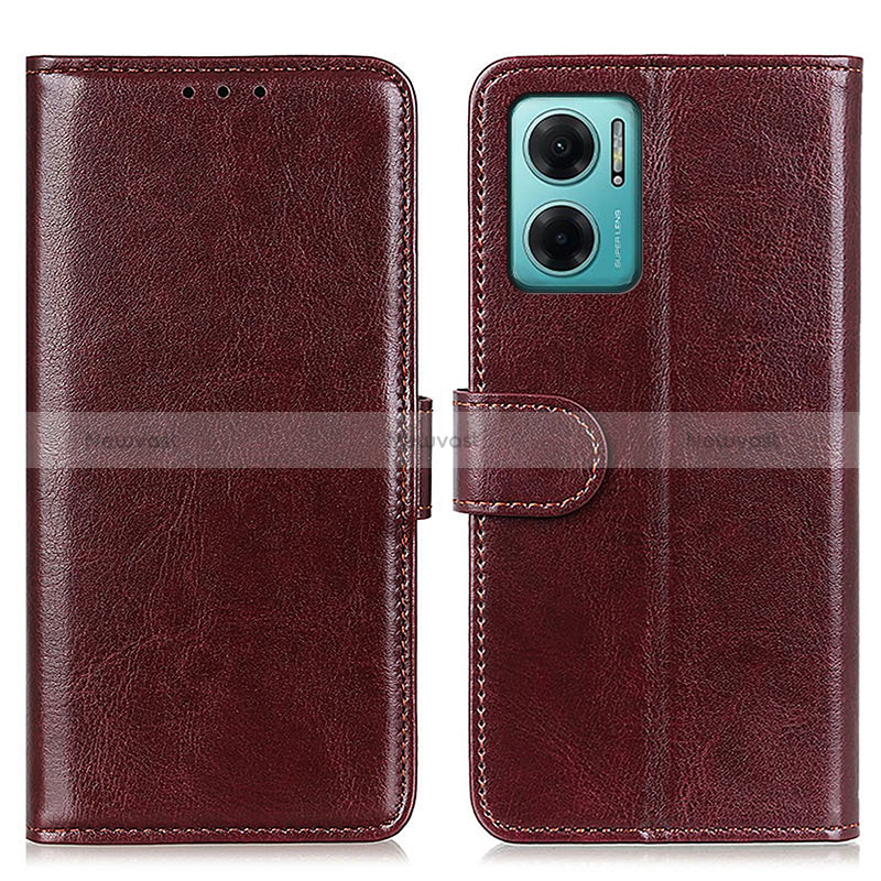 Leather Case Stands Flip Cover Holder M07L for Xiaomi Redmi 10 5G