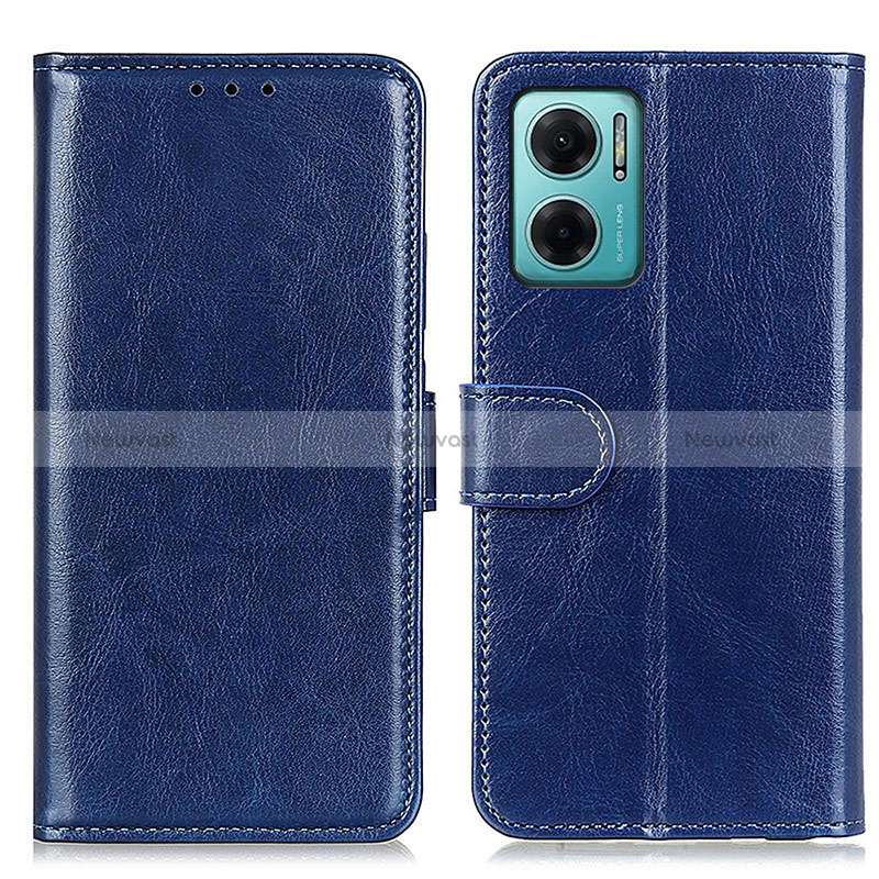 Leather Case Stands Flip Cover Holder M07L for Xiaomi Redmi 10 5G