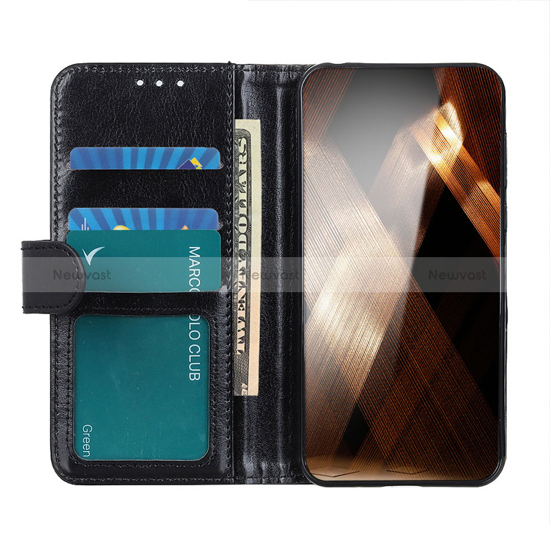 Leather Case Stands Flip Cover Holder M07L for Xiaomi Redmi 11 Prime 5G