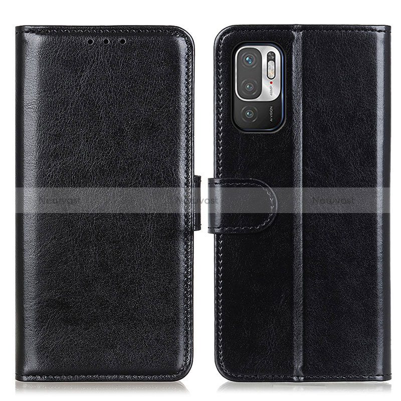 Leather Case Stands Flip Cover Holder M07L for Xiaomi Redmi Note 10T 5G