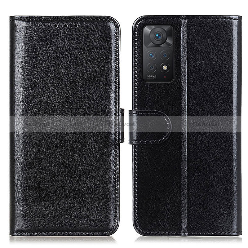 Leather Case Stands Flip Cover Holder M07L for Xiaomi Redmi Note 11 Pro 4G