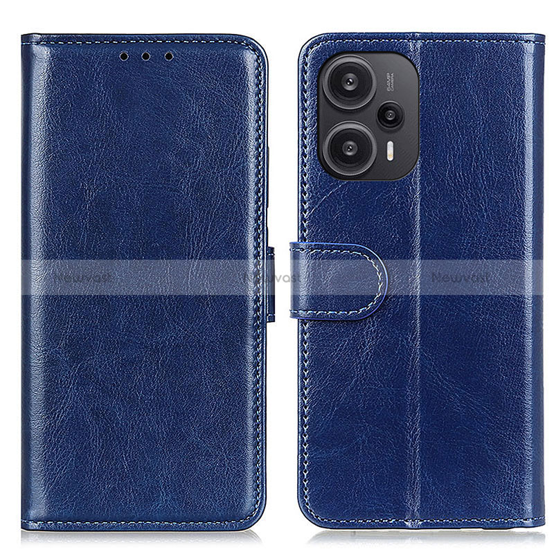 Leather Case Stands Flip Cover Holder M07L for Xiaomi Redmi Note 12 Turbo 5G