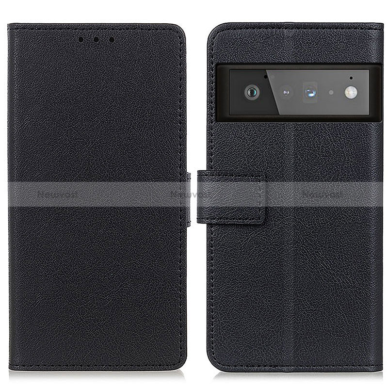 Leather Case Stands Flip Cover Holder M08L for Google Pixel 6 Pro 5G