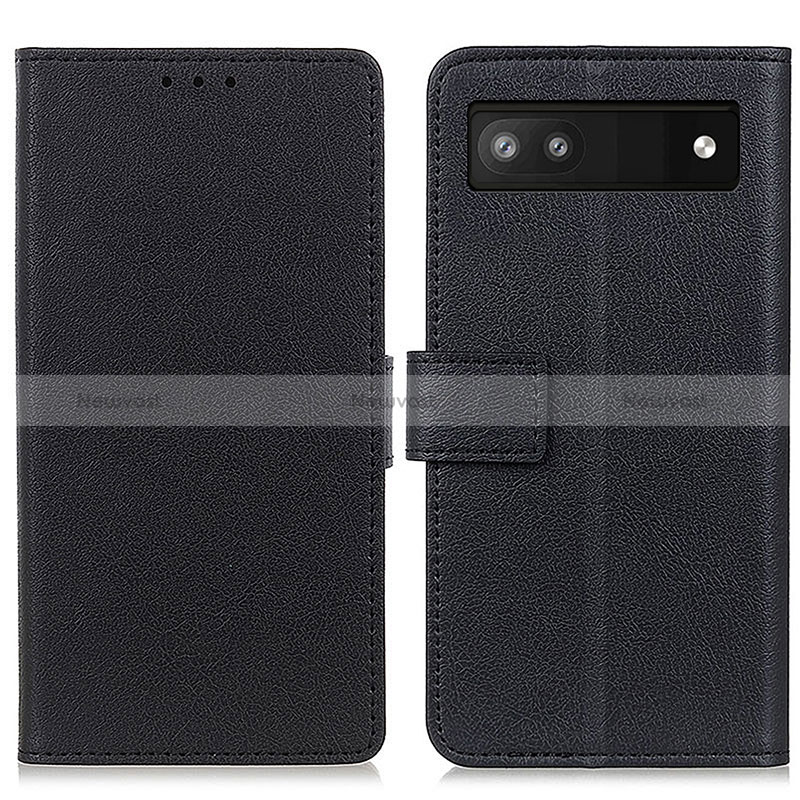 Leather Case Stands Flip Cover Holder M08L for Google Pixel 6a 5G